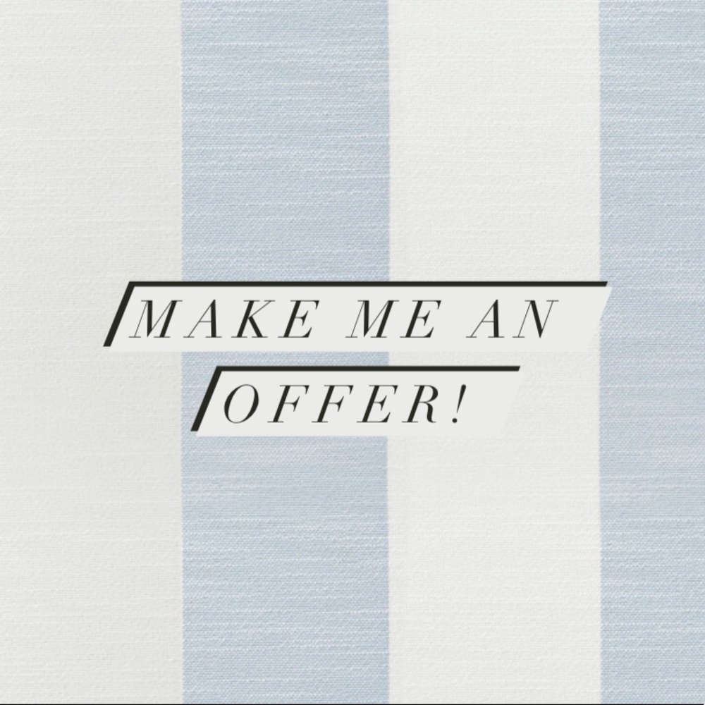 Make me an offer!